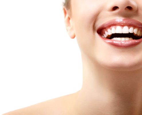 Beautiful smile of young fresh woman with great healthy white te Beautiful wide smile of young fresh woman with great healthy white teeth.